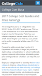 Mobile Screenshot of collegecalc.org